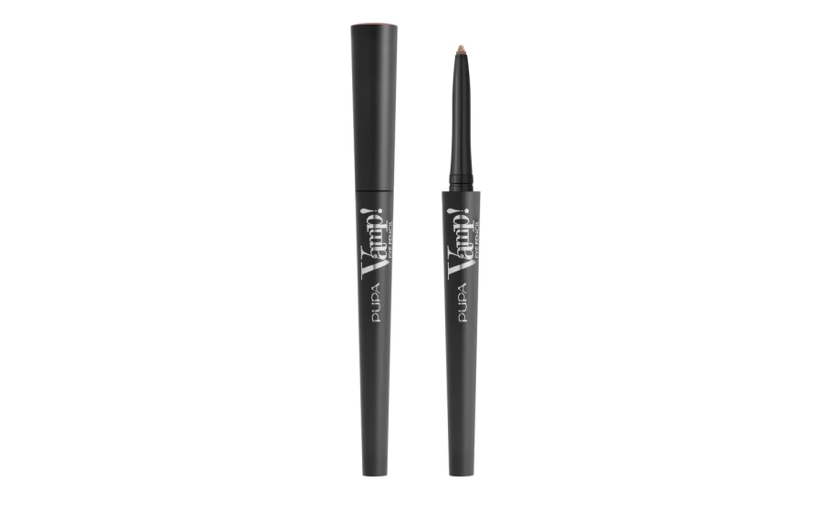 PUPA MILANO Vamp Eye Pencil - Brass Brown Long-Lasting Eyeliner for Defined Eyes