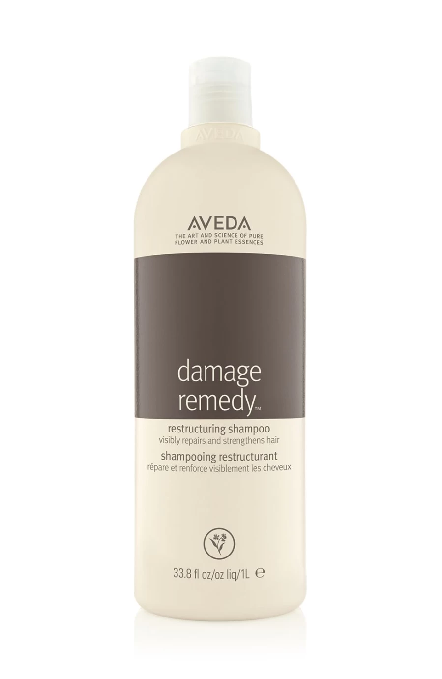 AVEDA Damage Remedy Repairing Shampoo 1000ml - White & Brown (Large Size)
