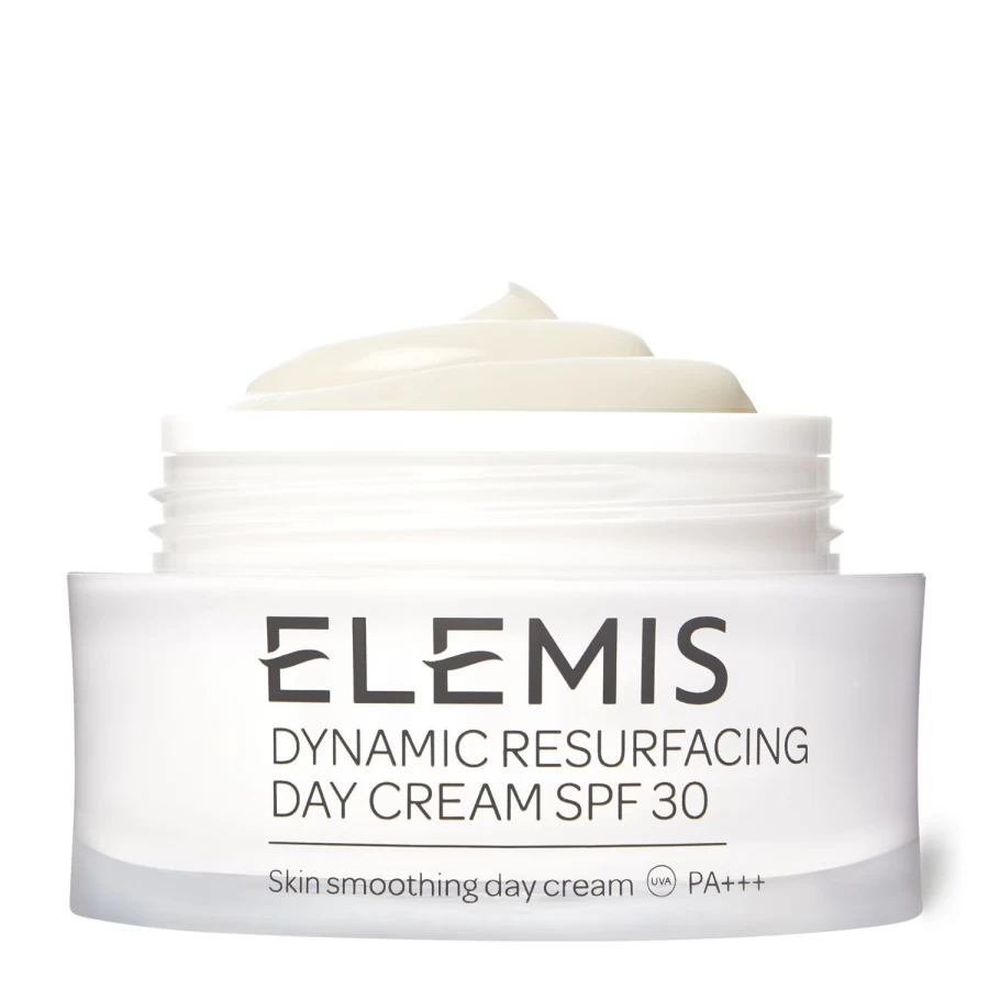 ELEMIS Dynamic Resurfacing Day Cream SPF 30 - White, Anti-Aging Moisturizer with Sun Protection