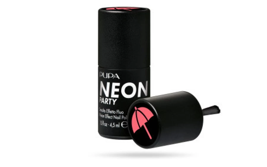 PUPA MILANO Enamel Fluo Effect Nail Polish in Light Pink - 900 On The Beach