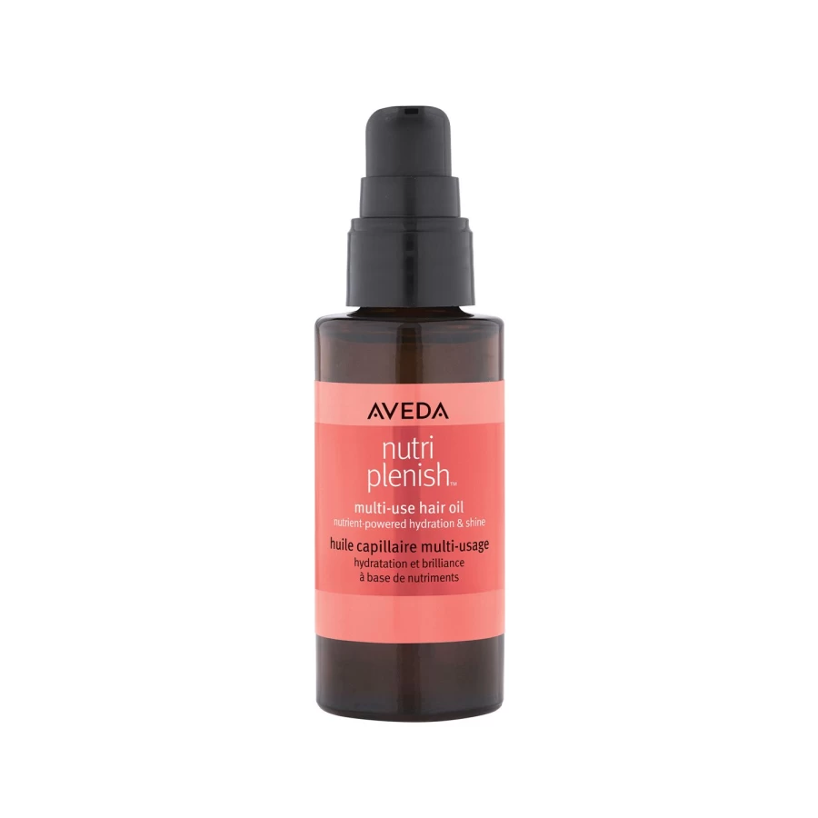 AVEDA Nutriplenish Multi-Use Hair Oil 30ml - Lightweight Hydrating Treatment for All Hair Types