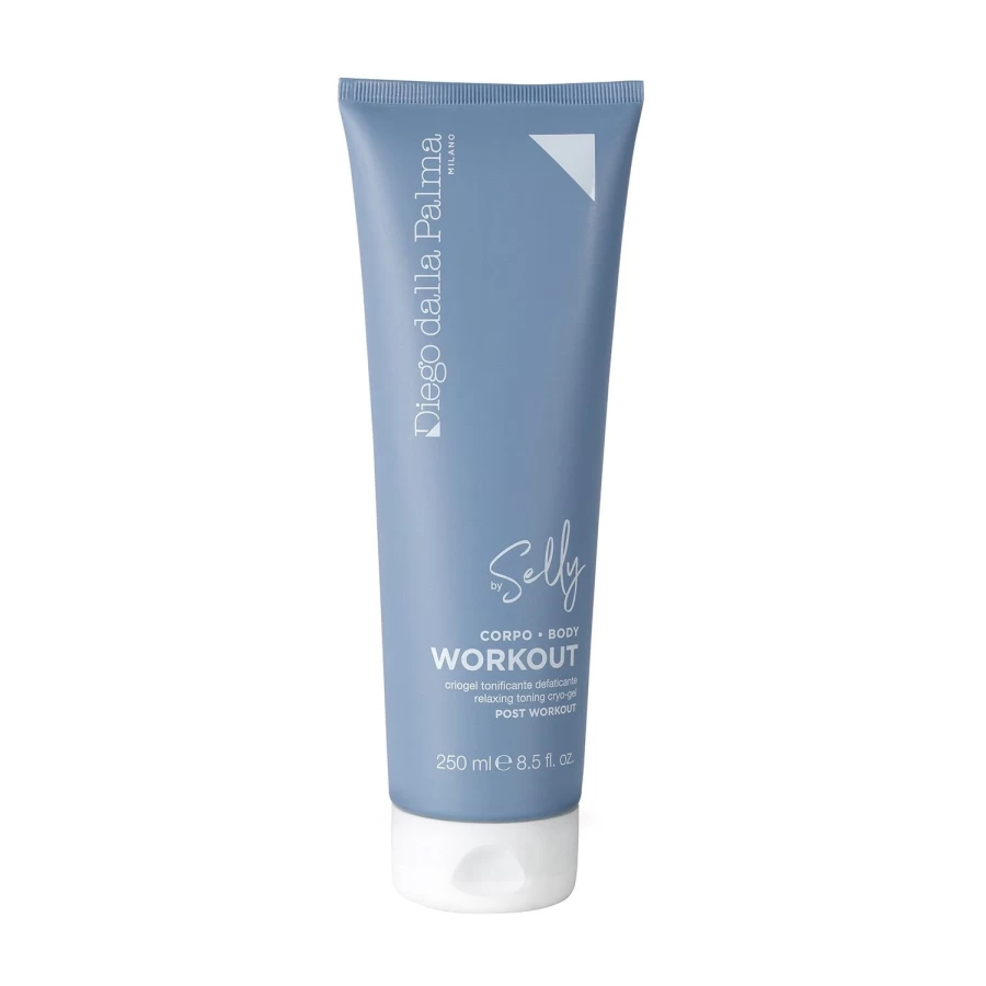 DIEGO DALLA PALMA Selly Body Relaxing Toning Cryo-Gel in Light Blue for Skin Renewal & Cooling Relief