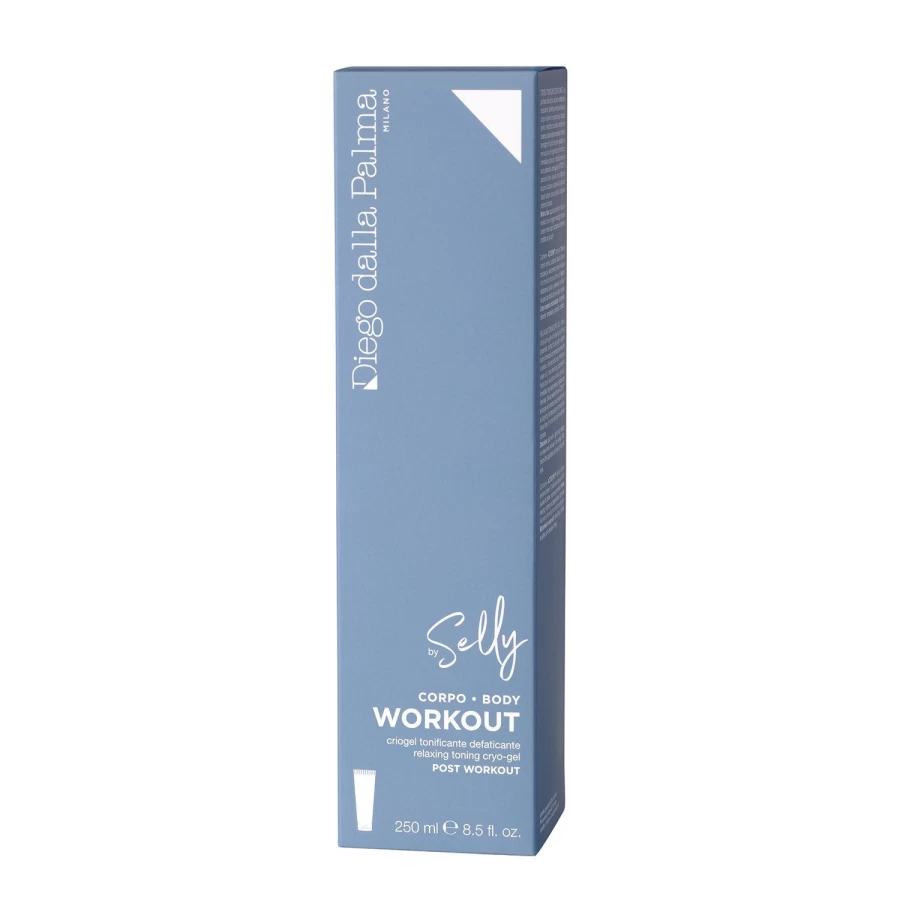 DIEGO DALLA PALMA Selly Body Relaxing Toning Cryo-Gel in Light Blue for Skin Renewal & Cooling Relief