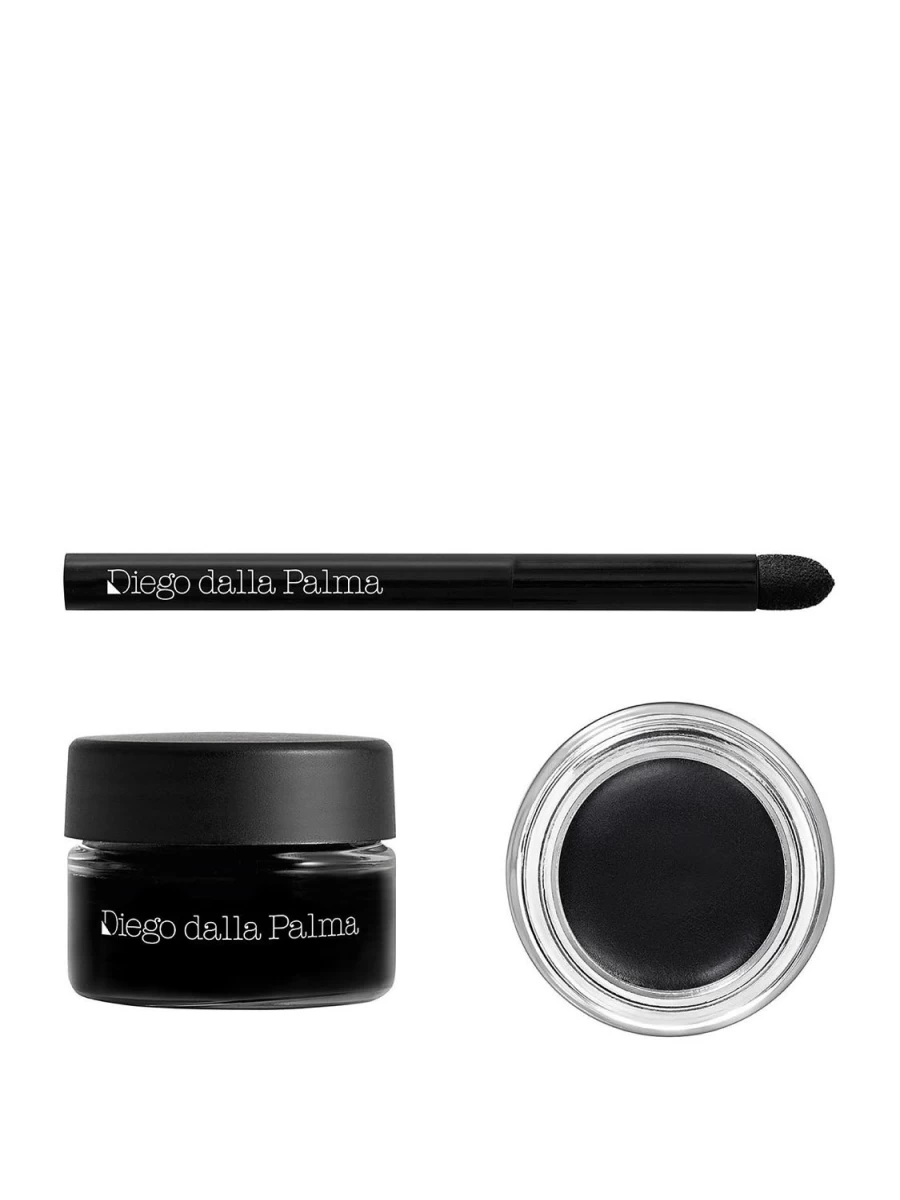 DIEGO DALLA PALMA Waterproof Black Kajal Eyeliner - Smudge Proof, Long Lasting Intense Color