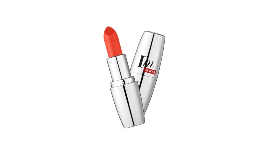 PUPA MILANO I'M Lipstick - 300Ultra Orange Long-Lasting Matte Lipstick