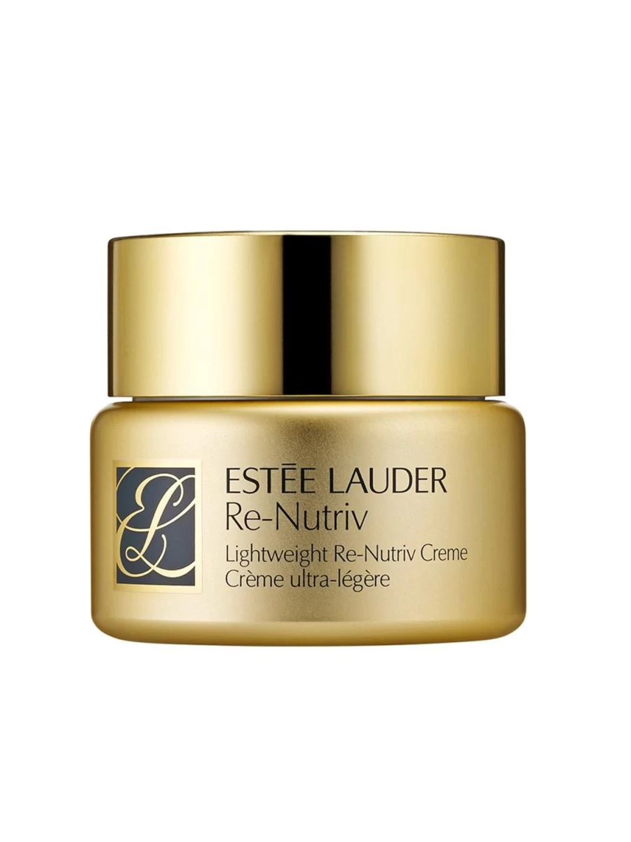 ESTÉE LAUDER Re-Nutriv Ultra-Lightweight Moisturizing Creme 50ml - Golden Yellow Jar, Anti-Aging Face Cream