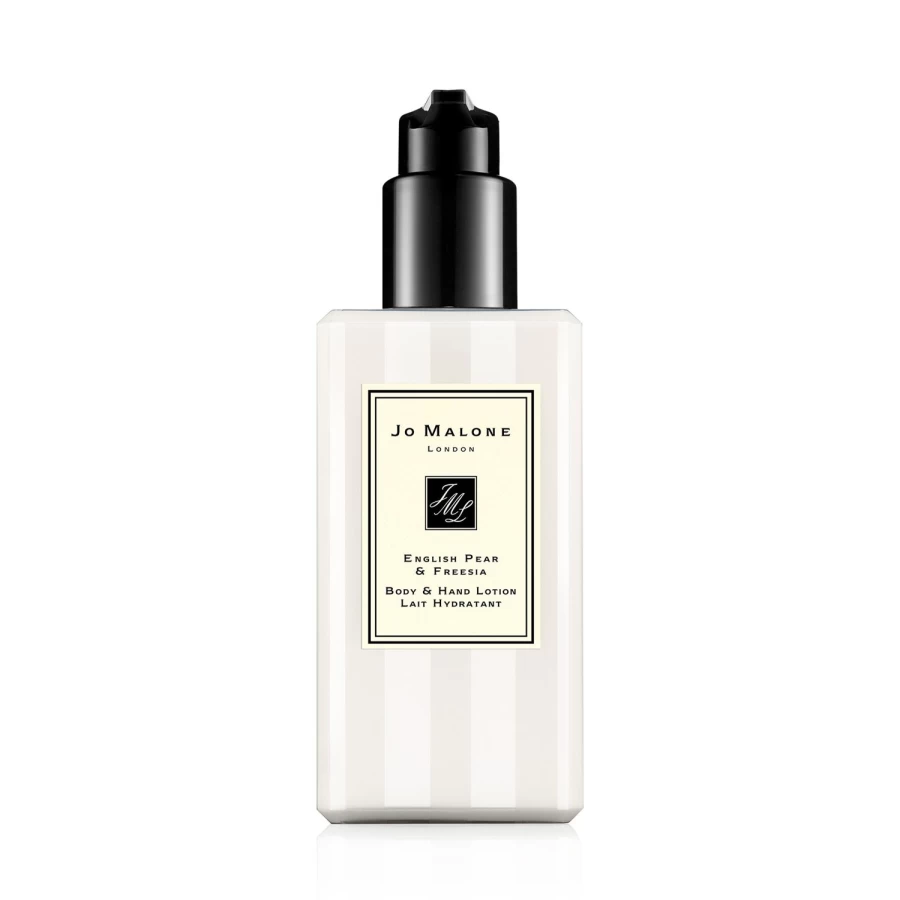 JO MALONE LONDON English Pear & Freesia Body and Hand Lotion 250ml - Luxurious Moisturizing Cream for Soft Skin, Fresh Scent, Beige