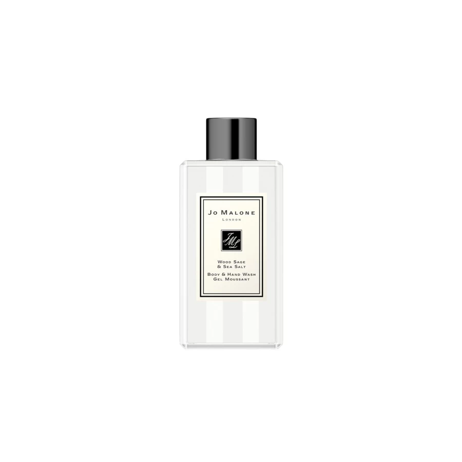 JO MALONE LONDON Wood Sage & Sea Salt Body & Hand Wash 100ml - Luxurious Beige Scented Soap for Soft Skin