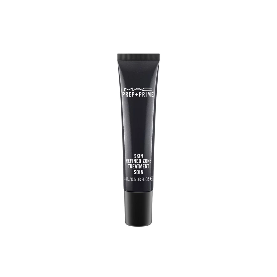 MAC COSMETICS Prep+Prime Skin Refined Zone Primer 15ml - Black, Oil-Control, Pore Minimizer, Makeup Base