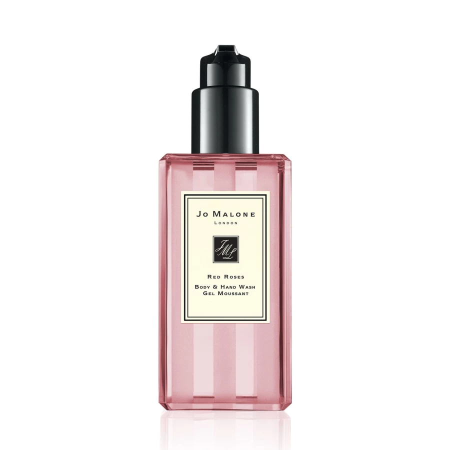 JO MALONE LONDON Red Roses Body & Hand Wash 250ml - Luxurious Beige Scented Wash for Soft Skin
