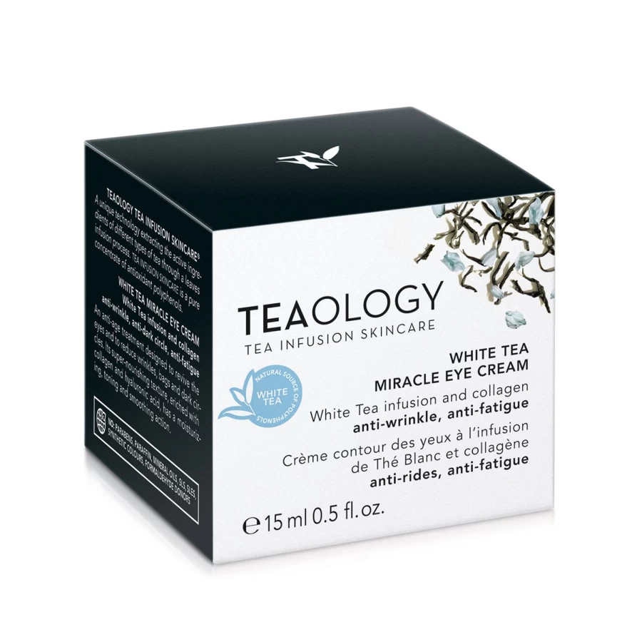 TEAOLOGY Tea Miracle Eye Cream 15ml - Anti-Aging, Brightening & Hydrating Under Eye Treatment