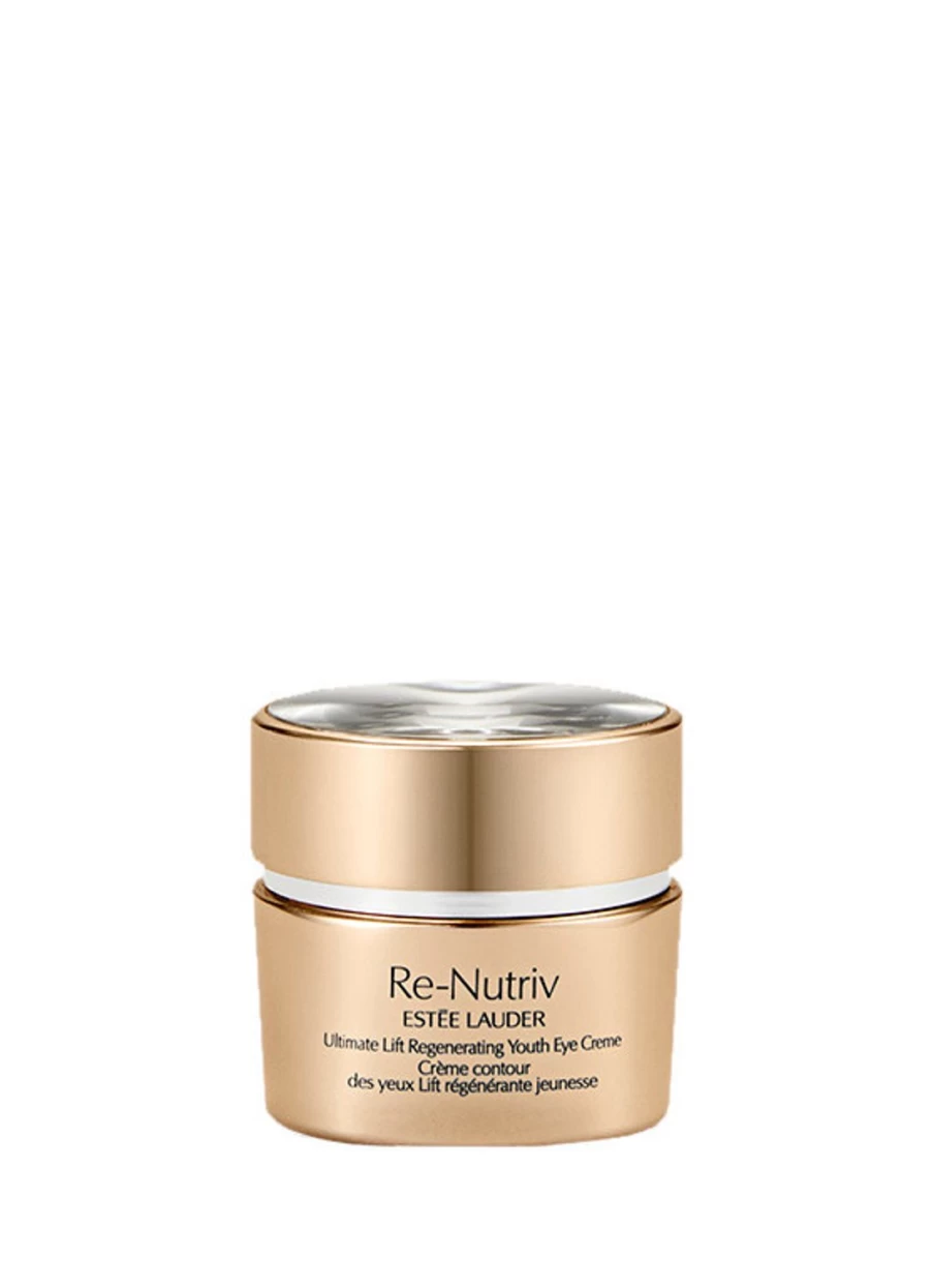 ESTÉE LAUDER Re-Nutriv Ultimate Lift Regenerating Youth Eye Cream 15ml - Anti-Aging Eye Treatment for Firming & Lifting, Golden Yellow Jar