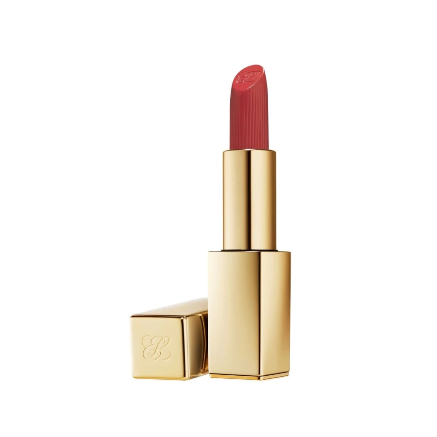 ESTÉE LAUDER Pure Color Envy Matte Lipstick - 666 Captivated Brick Red, Long-Lasting Matte Finish