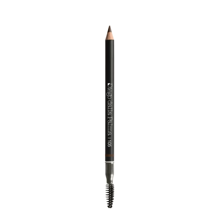 DIEGO DALLA PALMA Waterproof Eyebrow Pencil in Anthracite - Long-Lasting, Smudge-Proof Brow Definer (Shade 105)