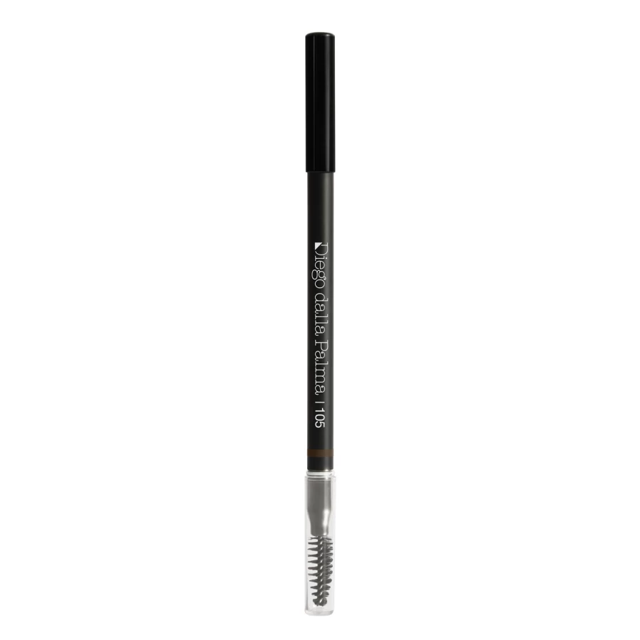DIEGO DALLA PALMA Waterproof Eyebrow Pencil in Anthracite - Long-Lasting, Smudge-Proof Brow Definer (Shade 105)