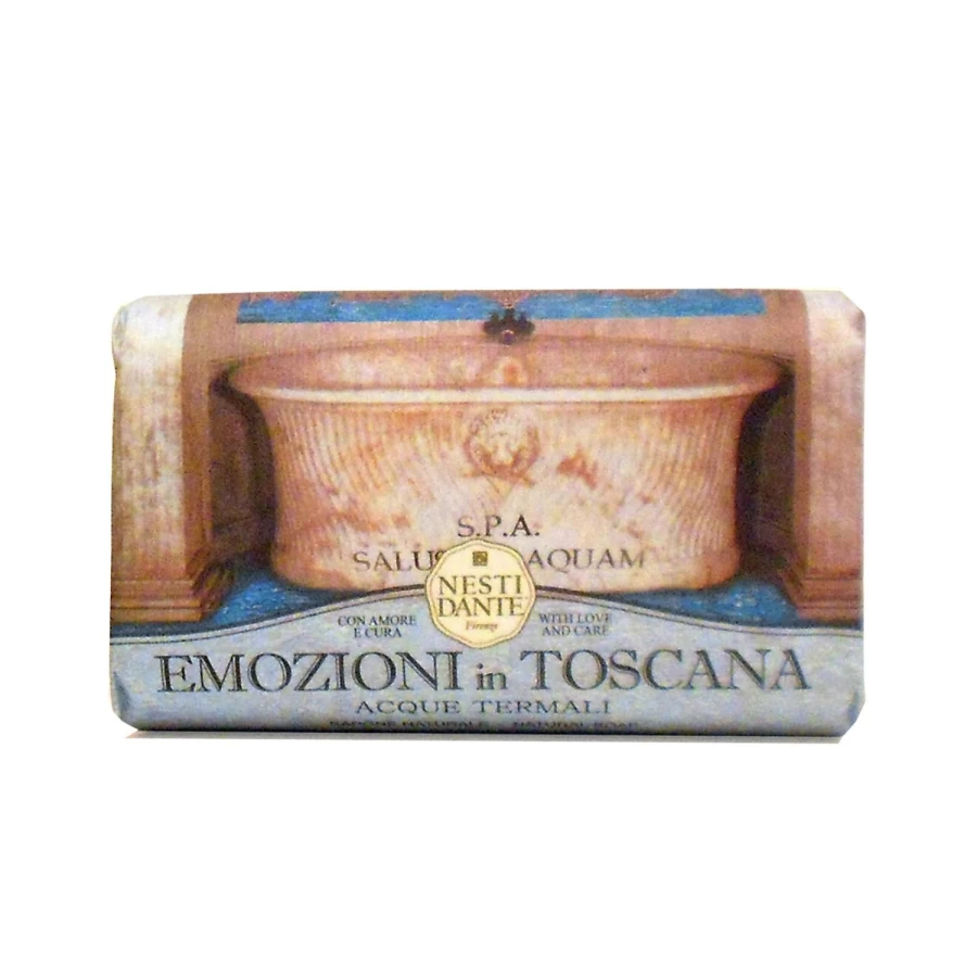 NESTI DANTE Emozioni In Toscana Light Blue Scented Soap - Thermal Springs Aromatherapy