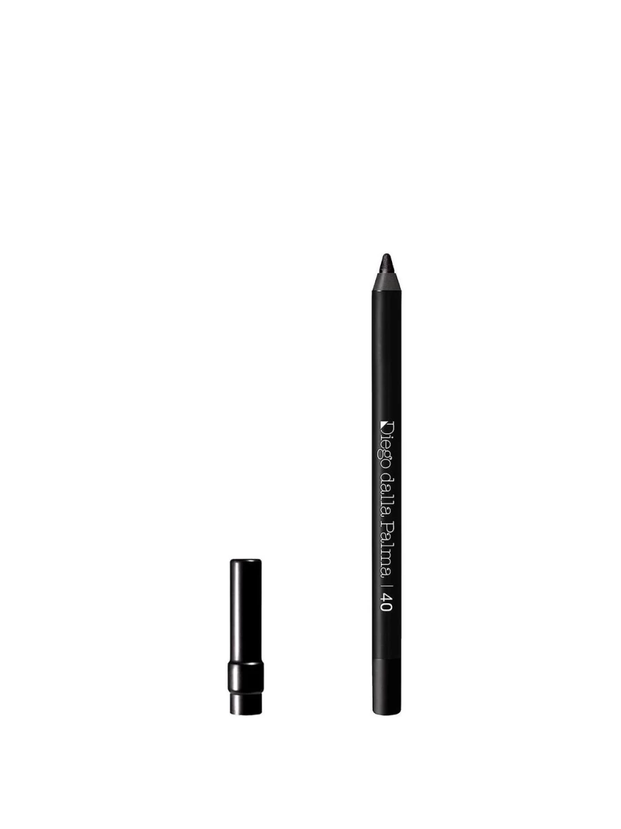 DIEGO DALLA PALMA Waterproof Black Eye Pencil - Long Lasting Smudge Proof Eyeliner