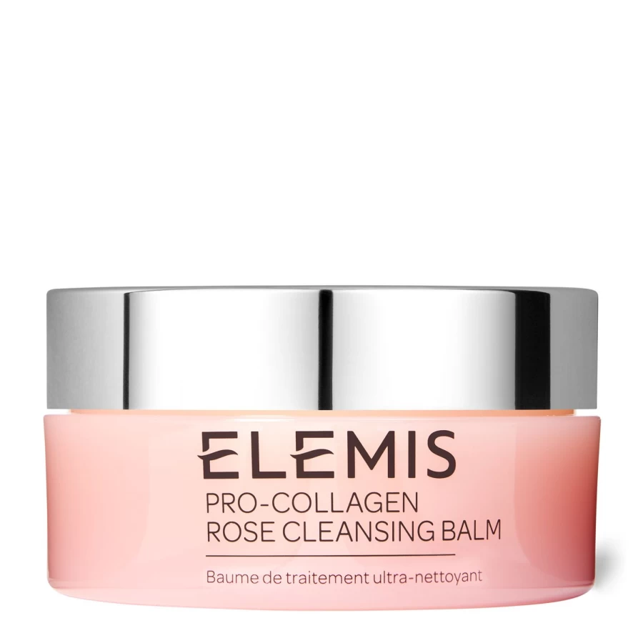 ELEMIS Pro-Collagen Rose Cleansing Balm - Luxe Light Blue Facial Cleanser for Radiant Skin