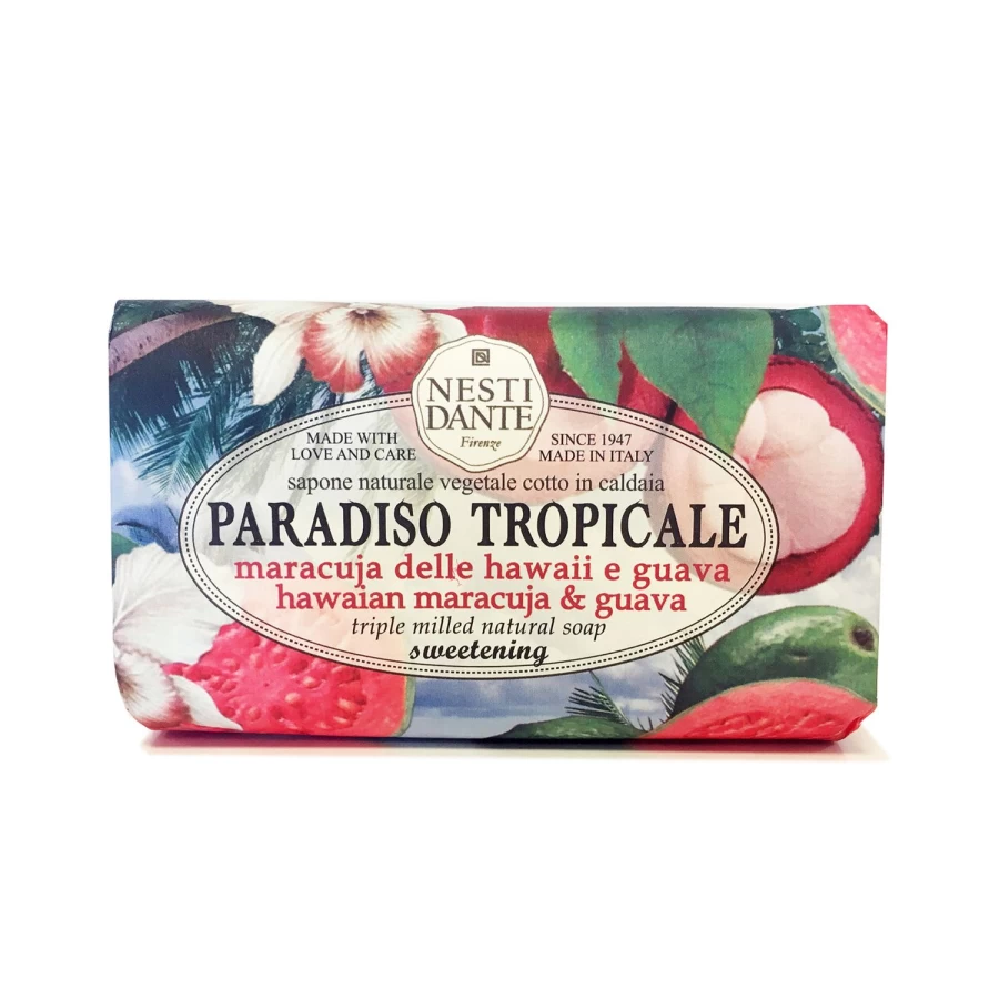 NESTI DANTE Paradiso Tropicale - Maracuja & Guava Scented Ocean Blue Soap