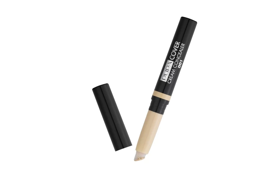 PUPA MILANO Cover Cream Stick Concealer - 01 Light Beige, Full Coverage, Waterproof, Long-Lasting