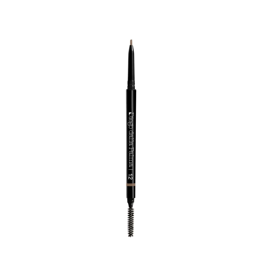 DIEGO DALLA PALMA Long Lasting High Precision Eyebrow Pencil - Taupe Grey, Waterproof & Smudge Proof Brow Definer