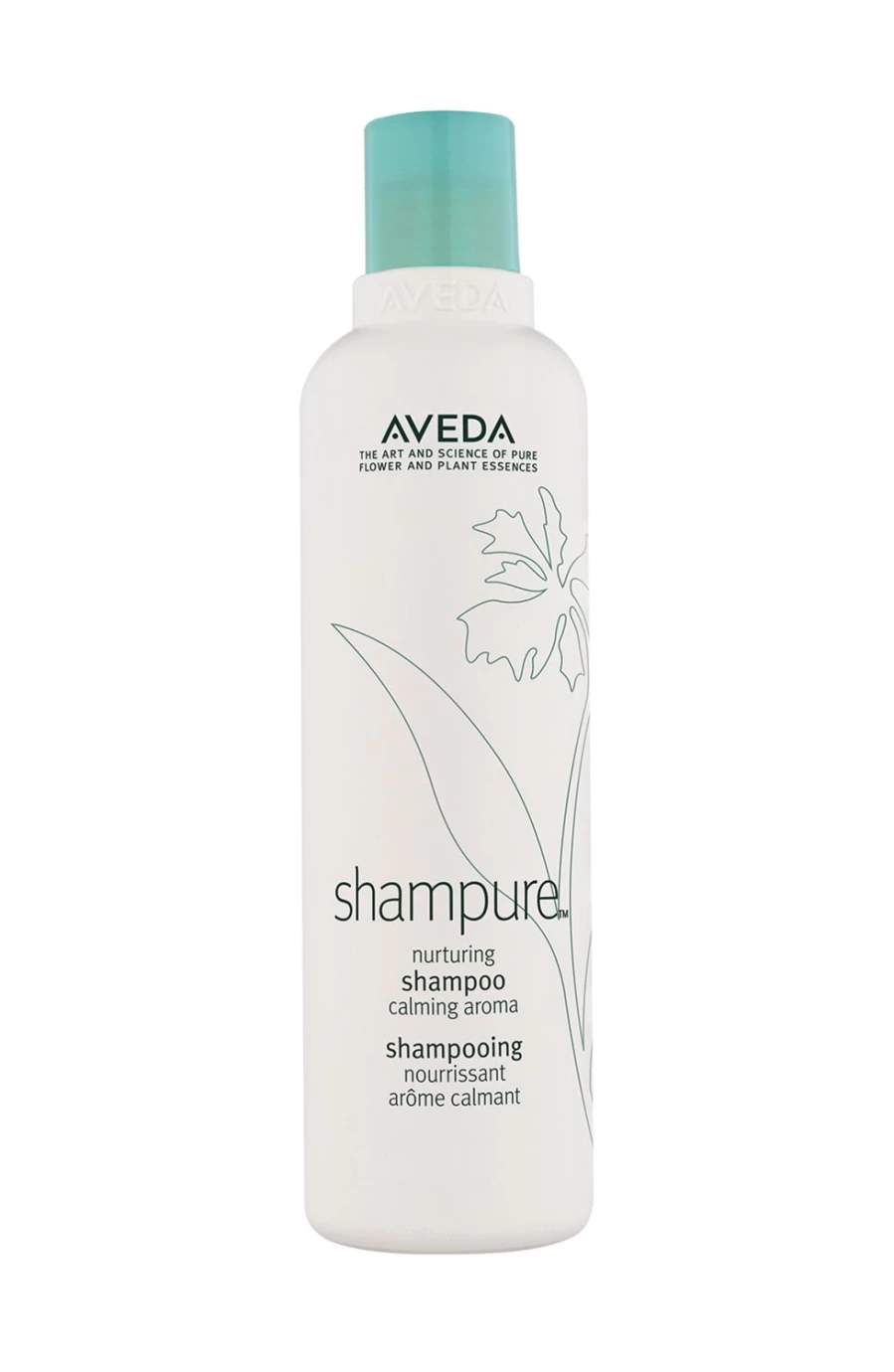 AVEDA Shampure Nurturing Shampoo 250ml - White, Gentle Cleansing for All Hair Types