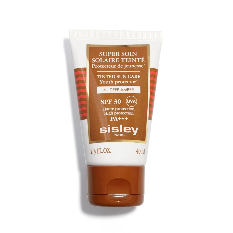 SISLEY PARIS Super Soin Solaire Teinte SPF 30 N°4 Deep Amber - Oro Tinted Sunscreen for Radiant Glow