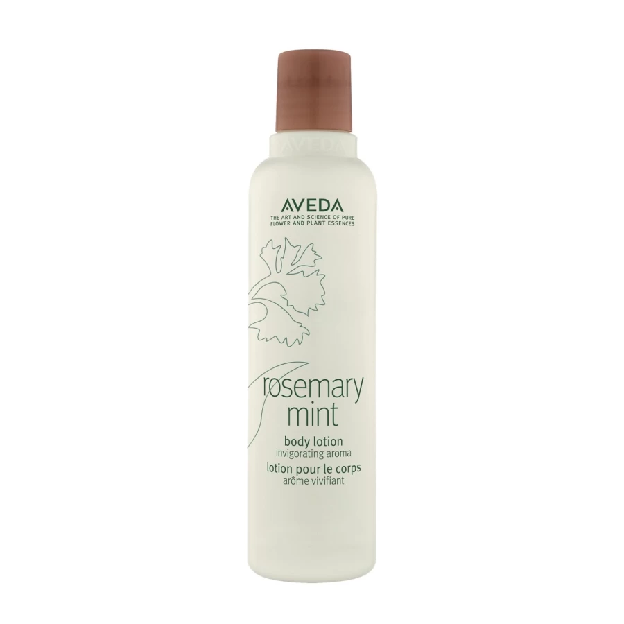 AVEDA Rosemary Mint Body Lotion 200ml - Hydrating Green Tea & Herbal Formula for Smooth Skin