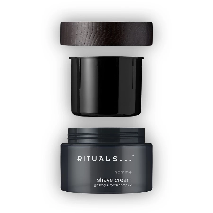 RITUALS Homme Black Shave Cream for Men - Premium Shaving Cream by RITUALS