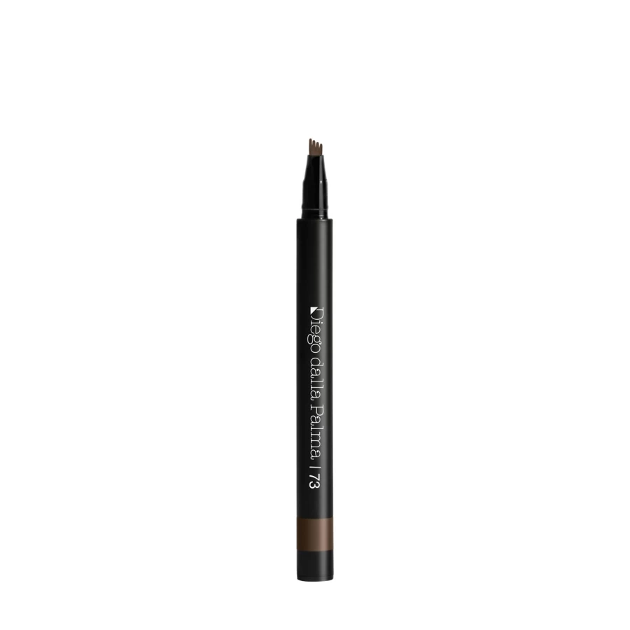 DIEGO DALLA PALMA Microblading Eyebrow Pen - 24H Long Lasting Waterproof Taupe Grey for Natural Brows