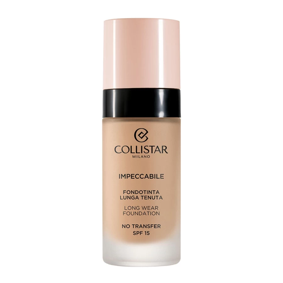 COLLISTAR Impeccable Long-Lasting Foundation - Natural 3N, 24-Hour Wear, Flawless Finish