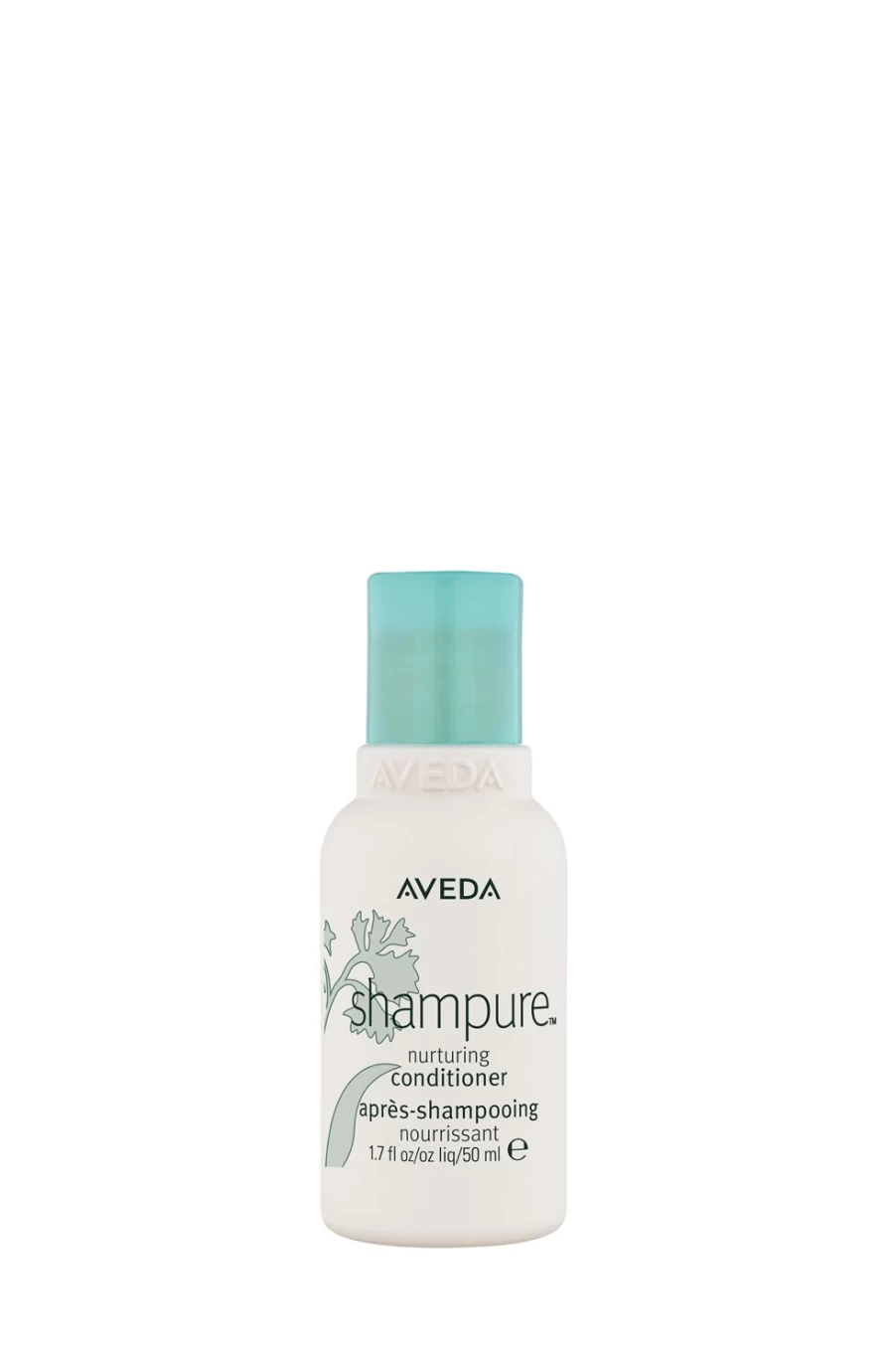 AVEDA Shampure Nurturing Conditioner 50ml - White, Moisturizing & Calming Hair Care for All Hair Types