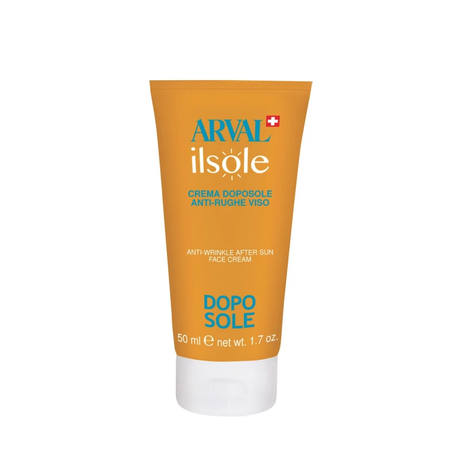 "ARVAL Orange Anti-Wrinkle Face Cream with After-Sun Care"