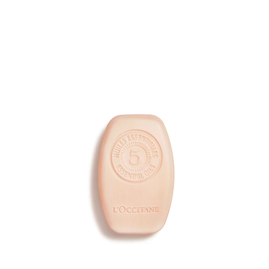 L'OCCITANE Intense Repair Solid Shampoo Bar - Pink for Damaged Hair