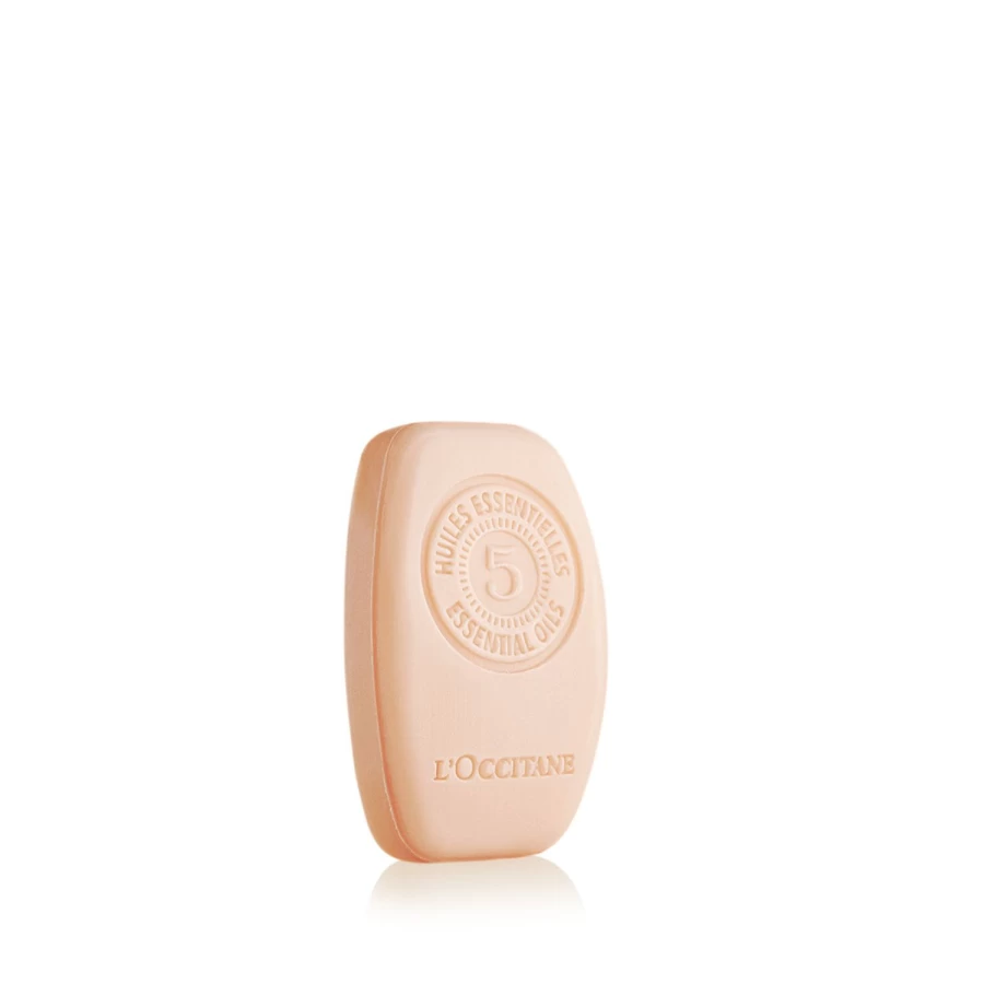 L'OCCITANE Intense Repair Solid Shampoo Bar - Pink for Damaged Hair