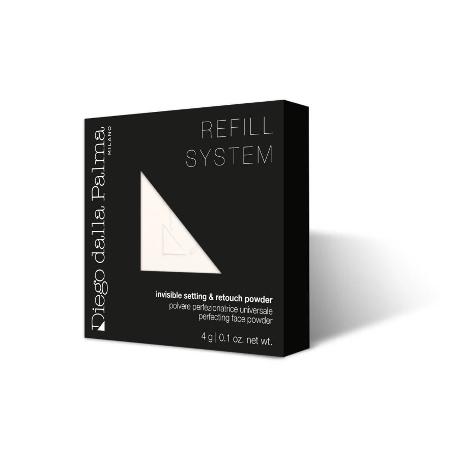 DIEGO DALLA PALMA Face Refill System Universal Perfecting Powder - Invisible Setting & Retouch Powder in Nude 345