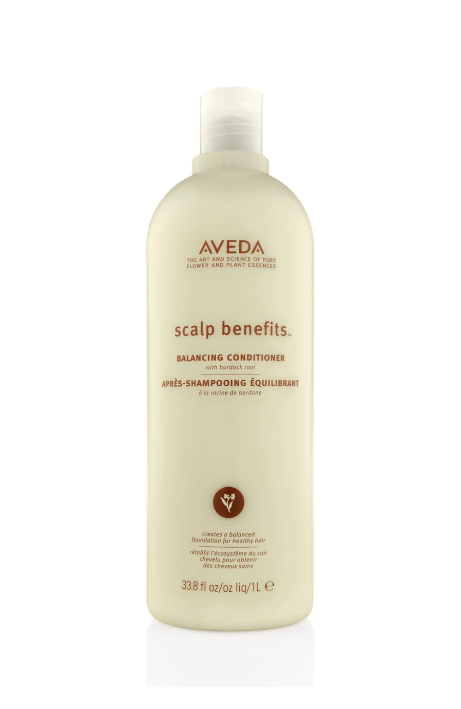 AVEDA Scalp Benefits Conditioner 1000ml - Nourishing & Volumizing Hair Care for Healthy Scalp, Beige