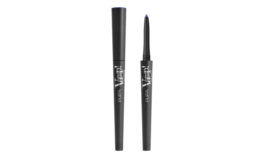 PUPA MILANO Vamp Eye Pencil - Blue Cornflower Eyeliner for Intense Definition