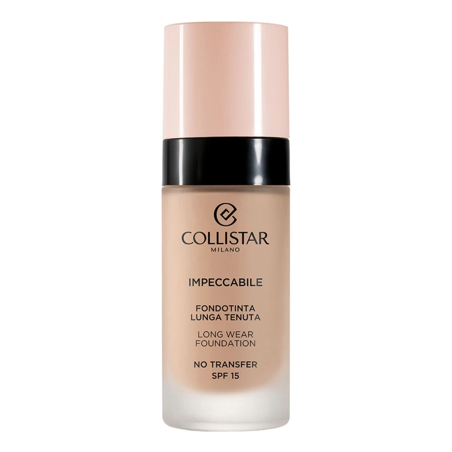 COLLISTAR Impeccable Long-Lasting Foundation in Antique Pink - 24H Wear, Flawless Finish, Oil-Free Formula