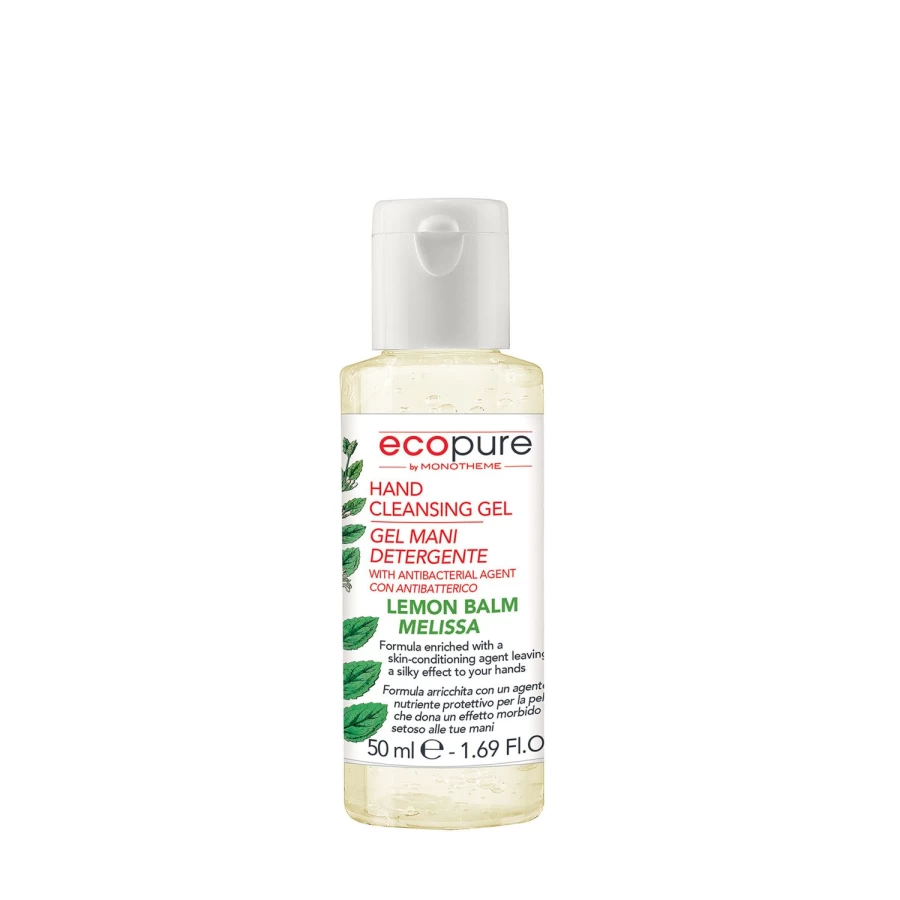 ECOPURE BY MONOTHEME Melissa Hand Gel 50ml - Transparent Alcohol-Free Sanitizer