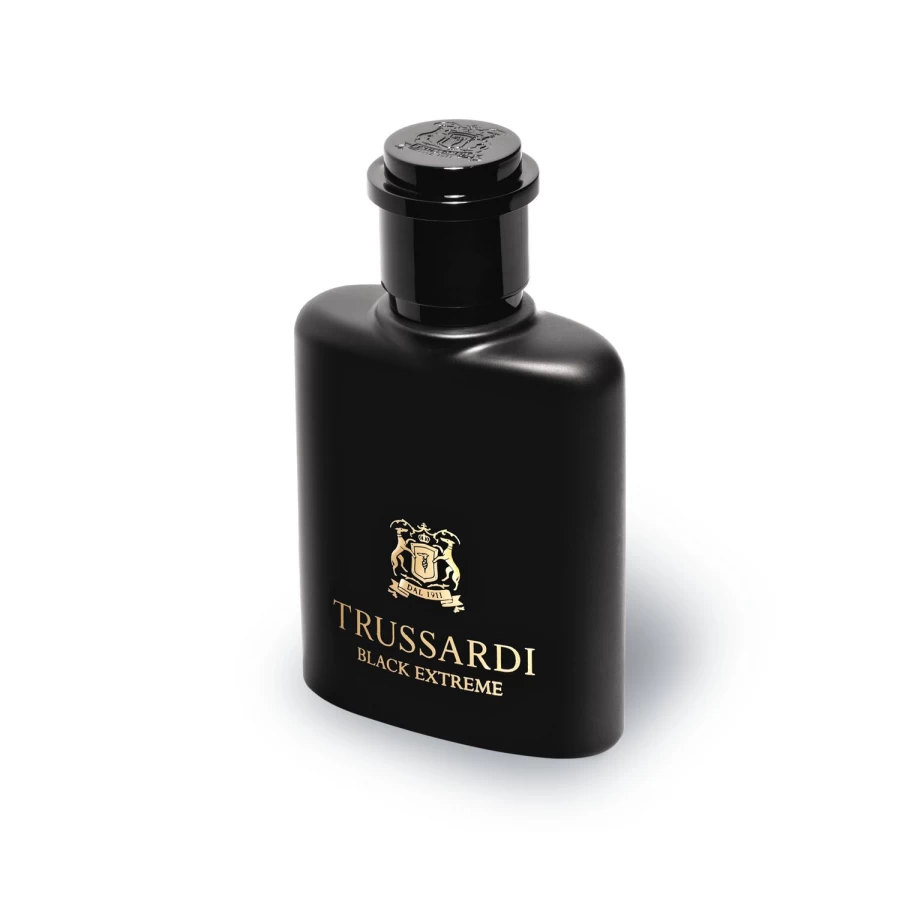 TRUSSARDI Extreme Eau De Toilette for Men, 30ml, Black, Fresh & Woody Fragrance