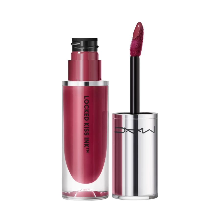 MAC COSMETICS Locked Kiss Ink Lipcolour Decadence - Long Lasting Dark Pink Liquid Lipstick