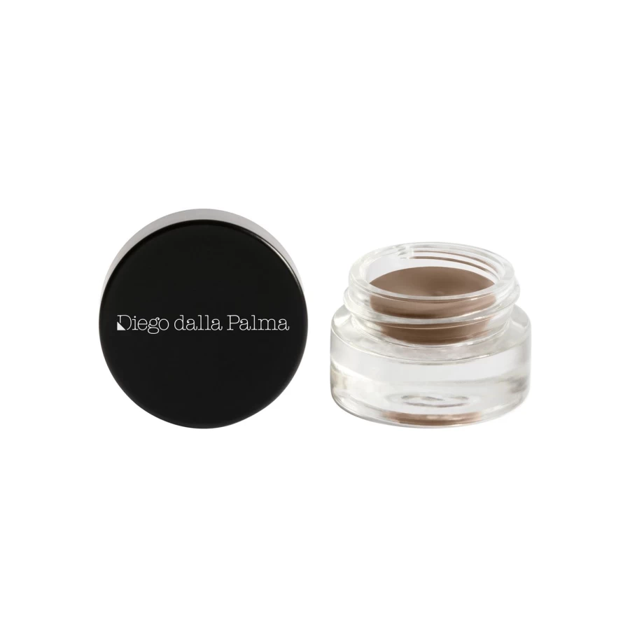DIEGO DALLA PALMA Waterproof Eyebrow Liner Cream - Taupe Grey, Long-Lasting Smudge-Proof Brow Pencil for Natural Look
