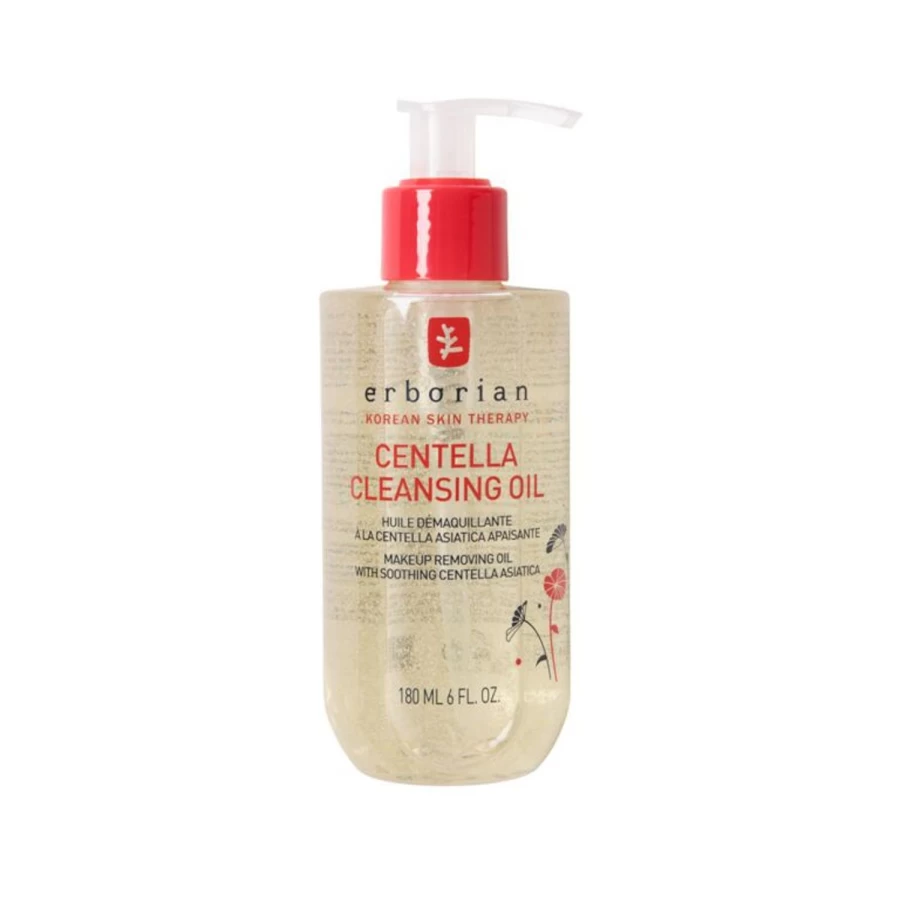 ERBORIAN Centella Cleansing Oil - Transparent Facial Cleanser for Gentle Makeup Removal