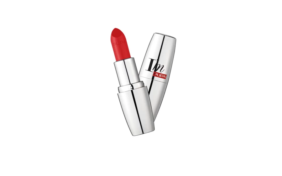 PUPA MILANO I'M Lipstick - 303 Flamboyant Orange, Vibrant Matte Lipstick