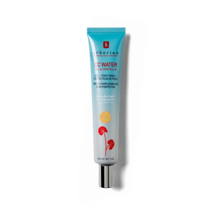 ERBORIAN Cc Water Dore Tinted Moisturizer in Beige - Hydrating CC Cream with Skincare Benefits