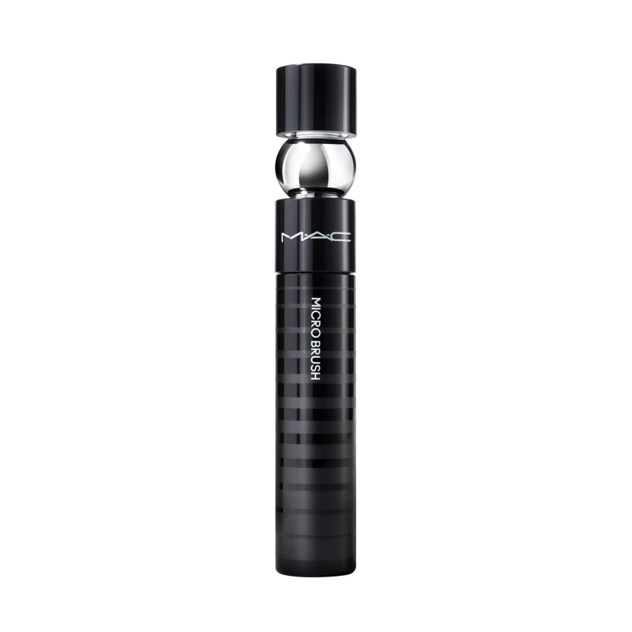 MAC COSMETICS Stack Micro Brush Mascara in Black - Volumizing & Lengthening Waterproof Formula