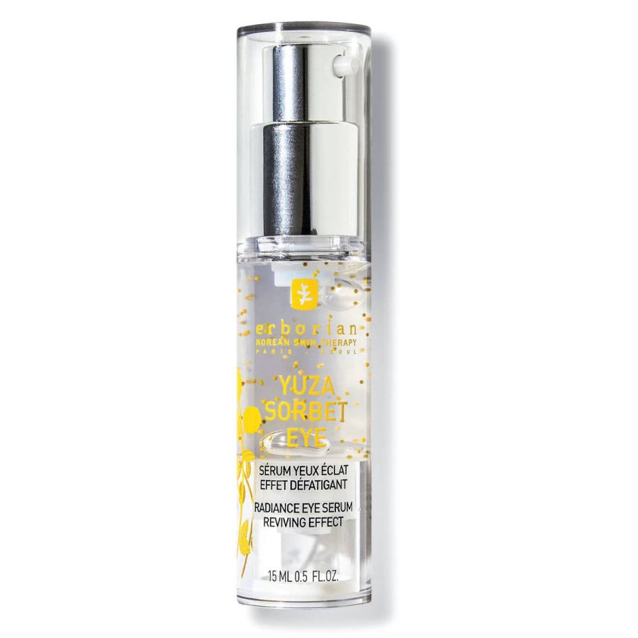 ERBORIAN Yuza Sorbet Yellow Eye Contour Gel - Vitamin C & E Enriched Brightening Treatment
