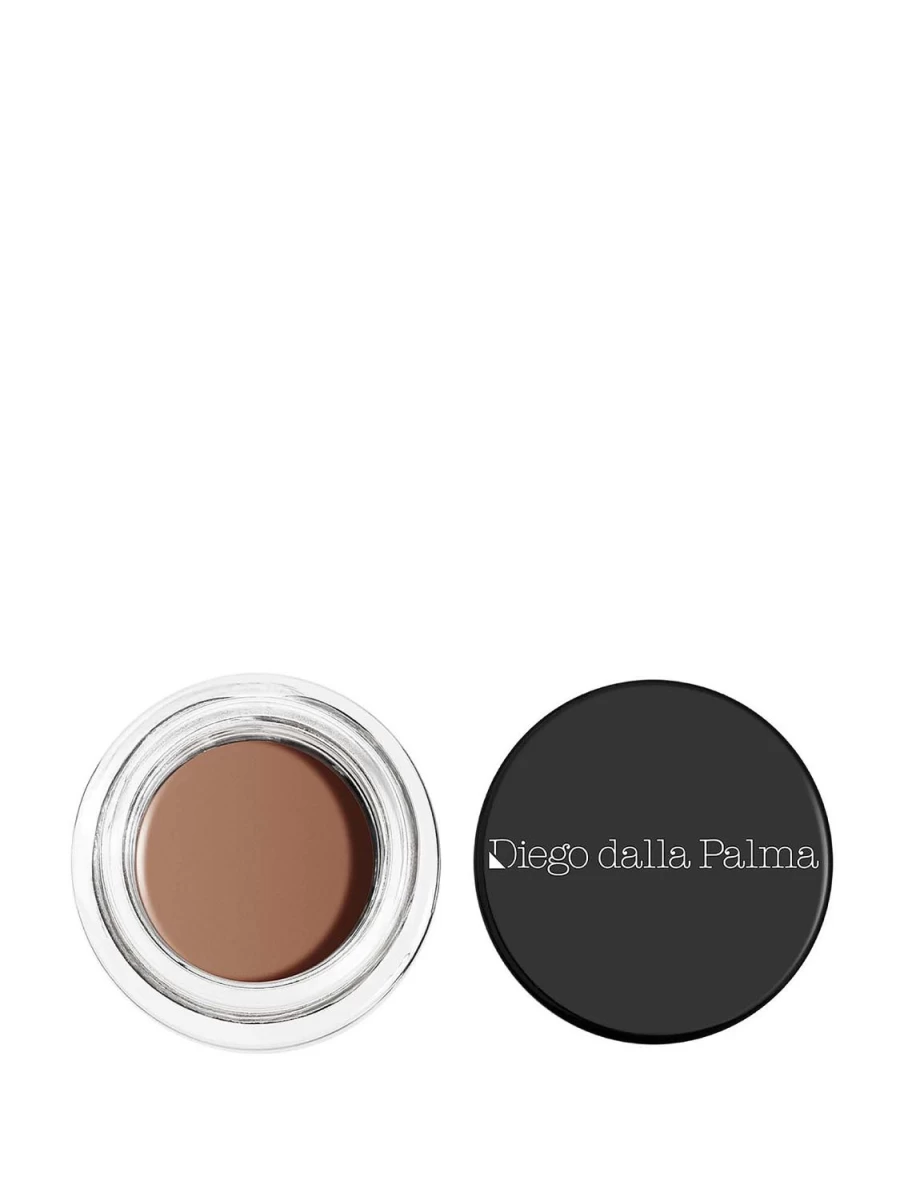 DIEGO DALLA PALMA Waterproof Eyebrow Liner Cream - Dove Grey, Long-Lasting Smudge-Proof Formula