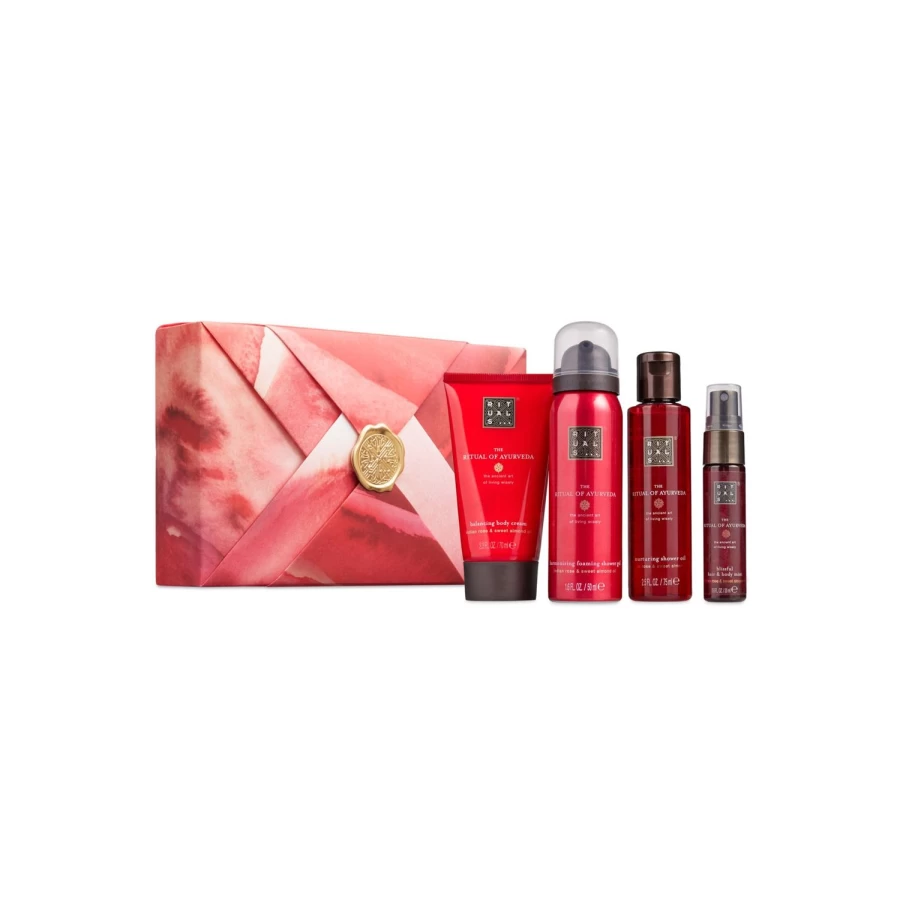 RITUALS Ayurveda Gift Set Small - Red Aromatherapy Present Box for Relaxation & Gifting